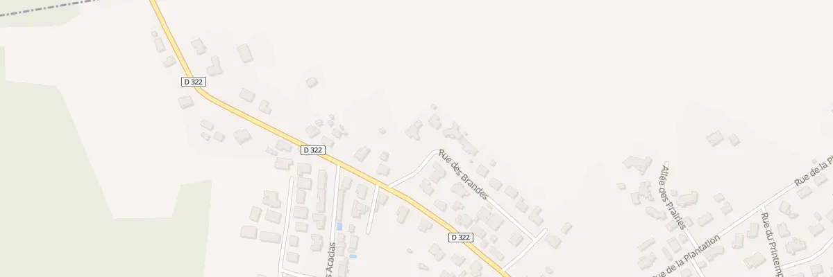 Plan du 22 Rue des Brandes à Narrosse