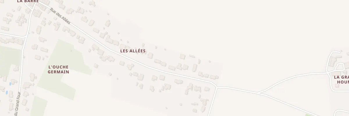 Plan du 439 Rue des Allées à Saint-Laurent-de-la-Prée