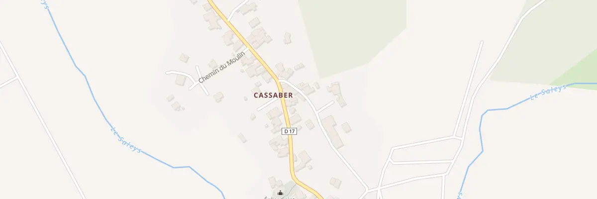 Plan du 5180 Lassalle Biei à Carresse-Cassaber