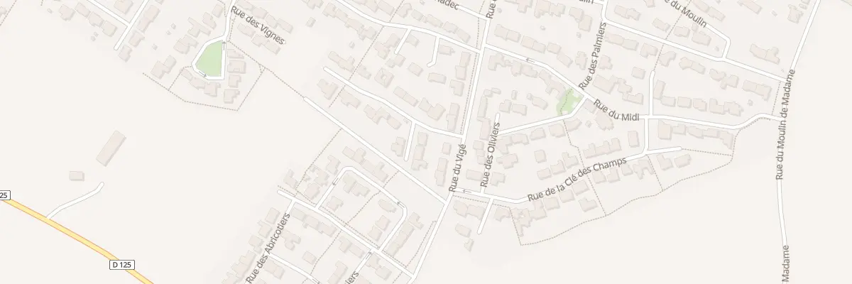 Plan du 2 Rue des Vignes à Soubise