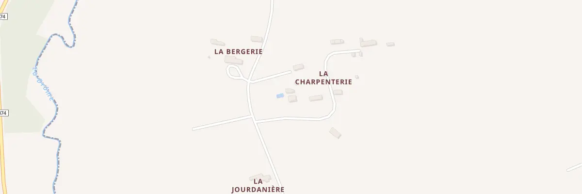 Plan du 85 Imp de la Charpenterie à Landelles-et-Coupigny