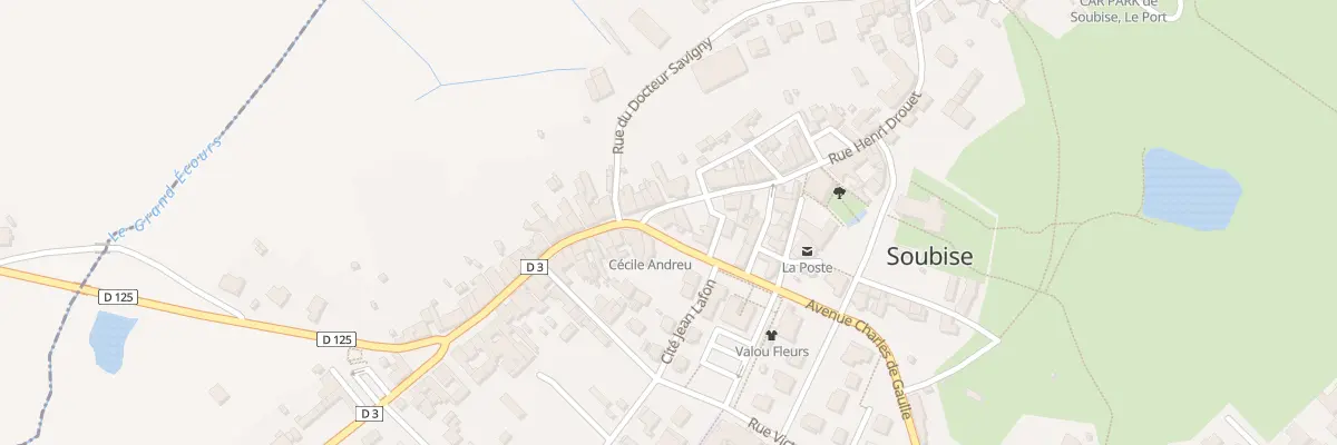 Plan du 34 Rue Henri Drouet à Soubise