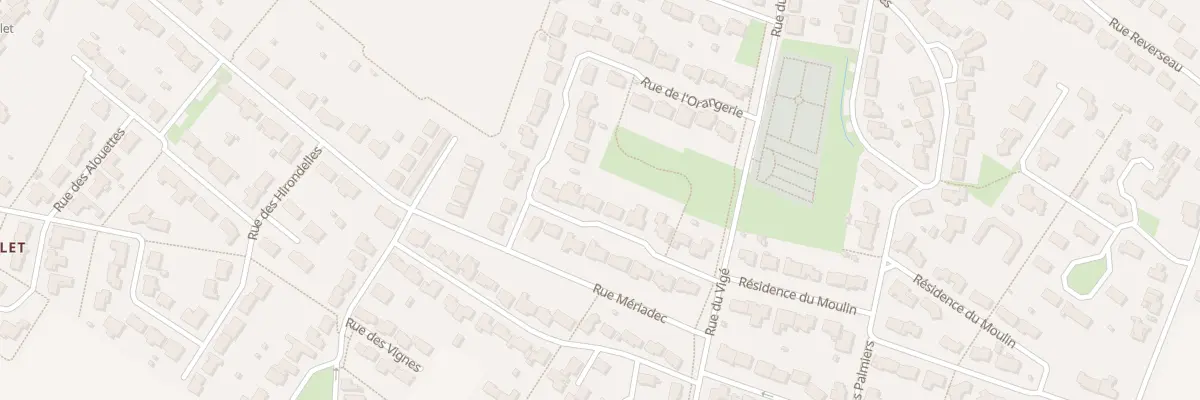 Plan du 28 Rue de l’Orangerie à Soubise