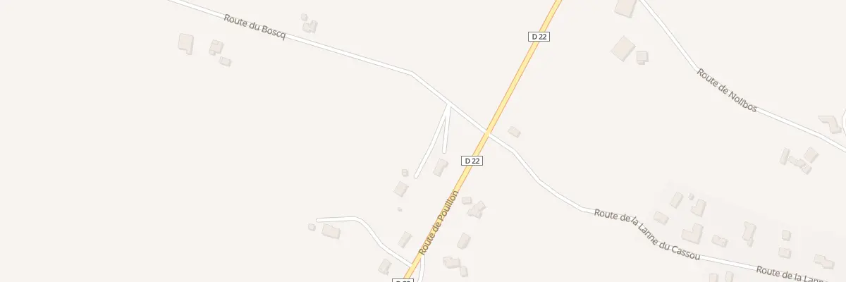 Plan du 49 Rte du Boscq à Labatut