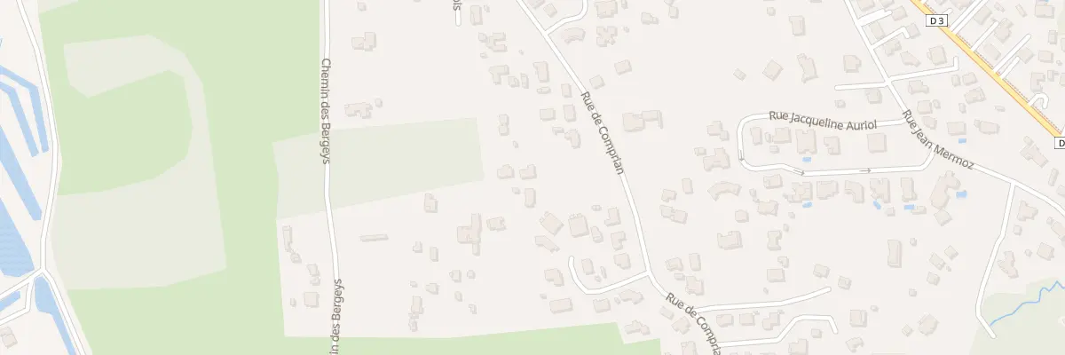 Plan du 42B Rue de Comprian à Audenge