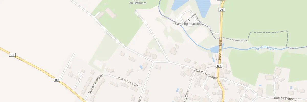 Plan du 20 Rue du bâtiment à Thiré