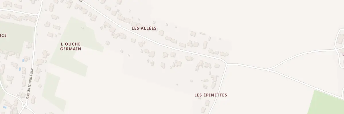 Plan du 420 Rue des Allées à Saint-Laurent-de-la-Prée