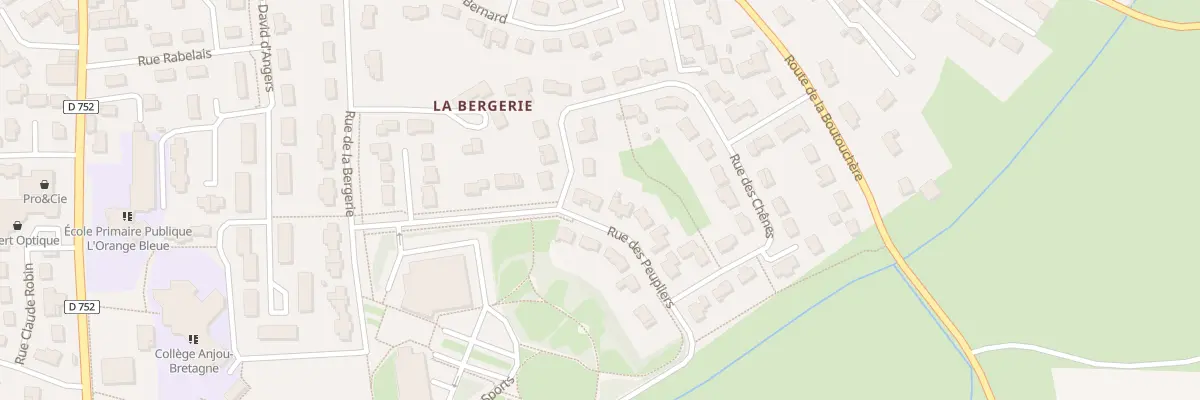 Plan du 6B Rue des Peupliers à Mauges-sur-Loire