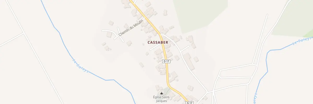 Plan du 15 Rue Principale de Cassaber à Carresse-Cassaber
