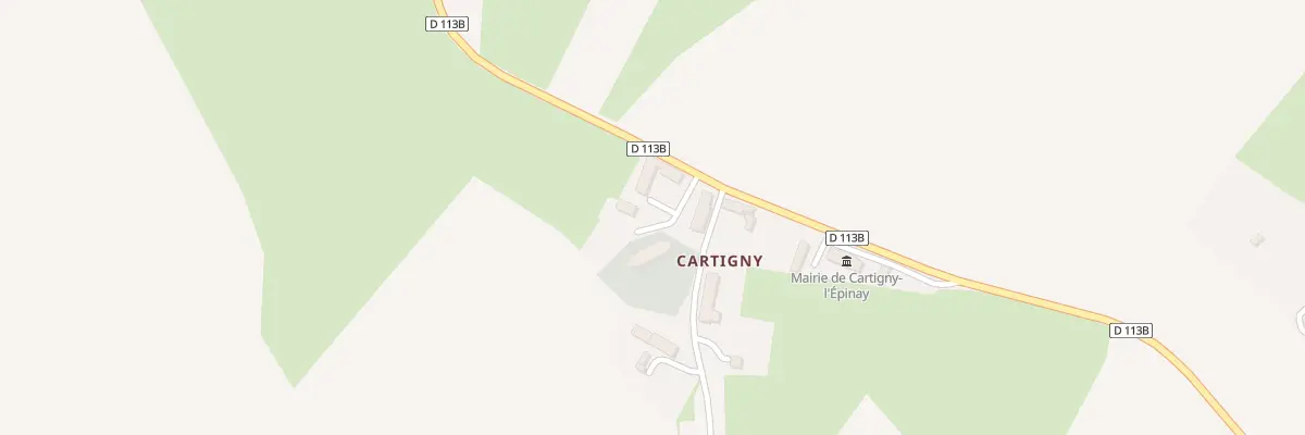 Plan du 5006 L’Eglise à Cartigny-l’Épinay