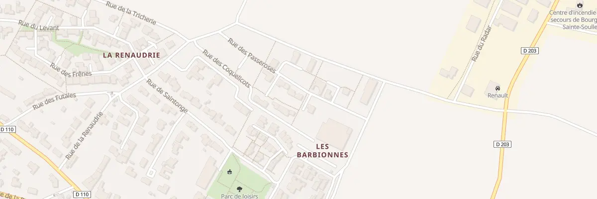 Plan du 18 Rue des Passeroses à Sainte-Soulle