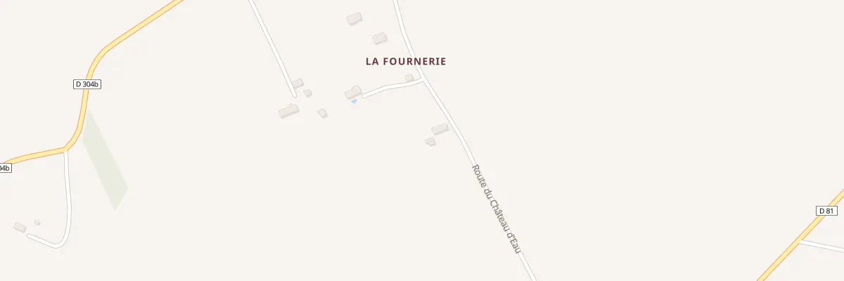 Plan du 385 Rte du Château d’Eau à Landelles-et-Coupigny
