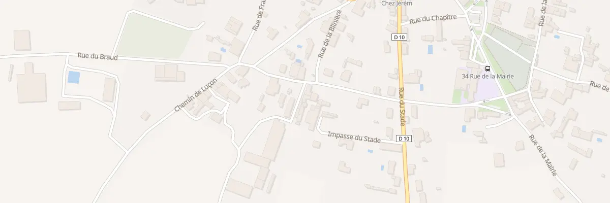 Plan du 21 Rue du braud à Thiré