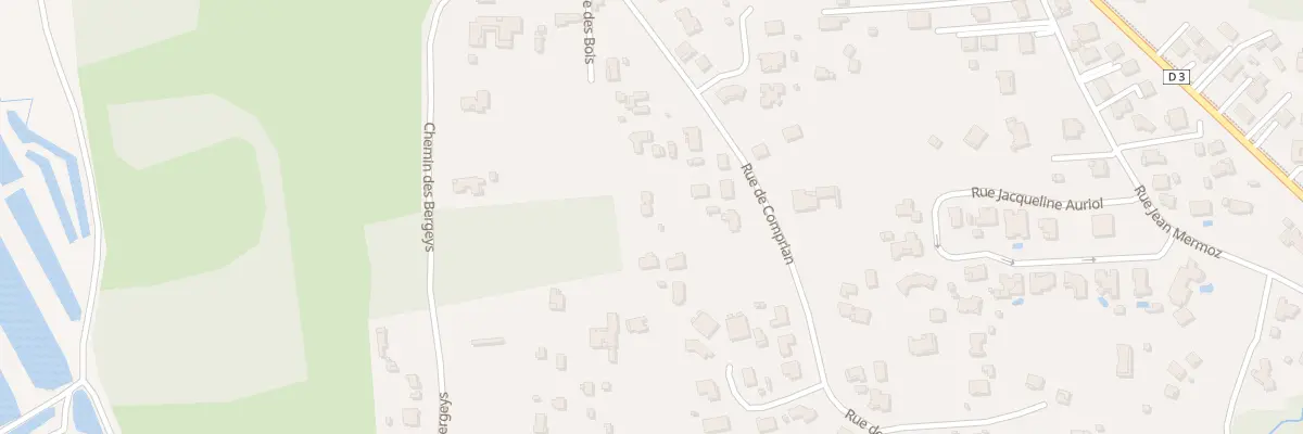 Plan du 40 Rue de Comprian à Audenge