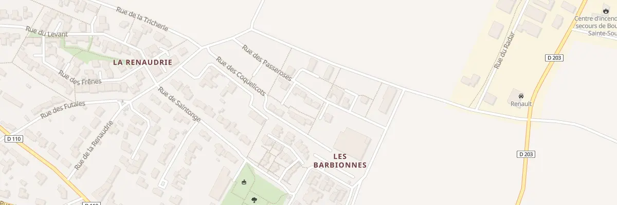 Plan du 16 Rue des Passeroses à Sainte-Soulle
