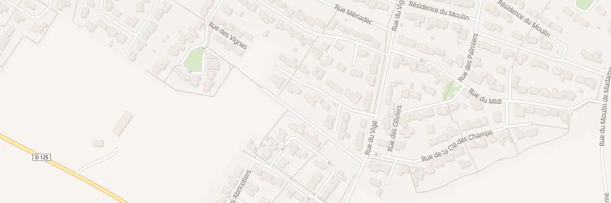 Plan du 16 Rue des Vignes à Soubise