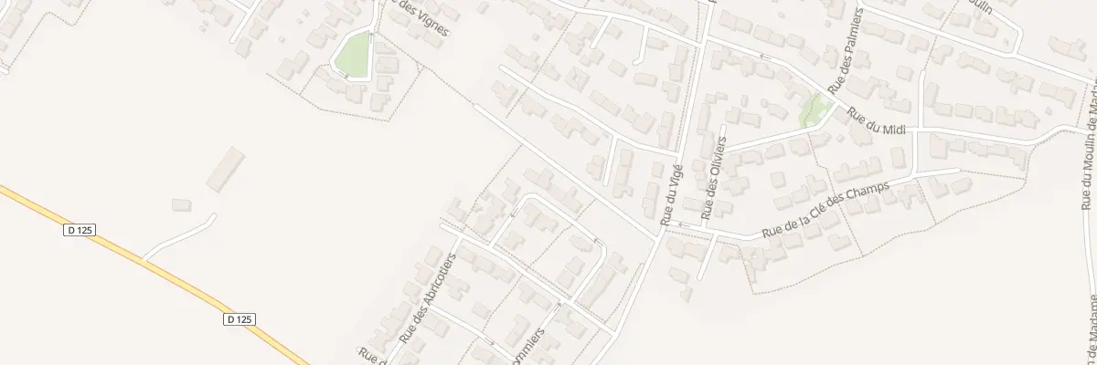 Plan du 15 Rue des Cerisiers à Soubise