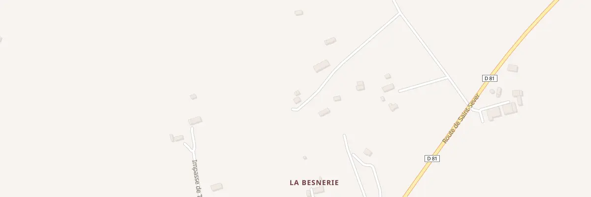 Plan du 218 Imp de la Besnerie à Landelles-et-Coupigny