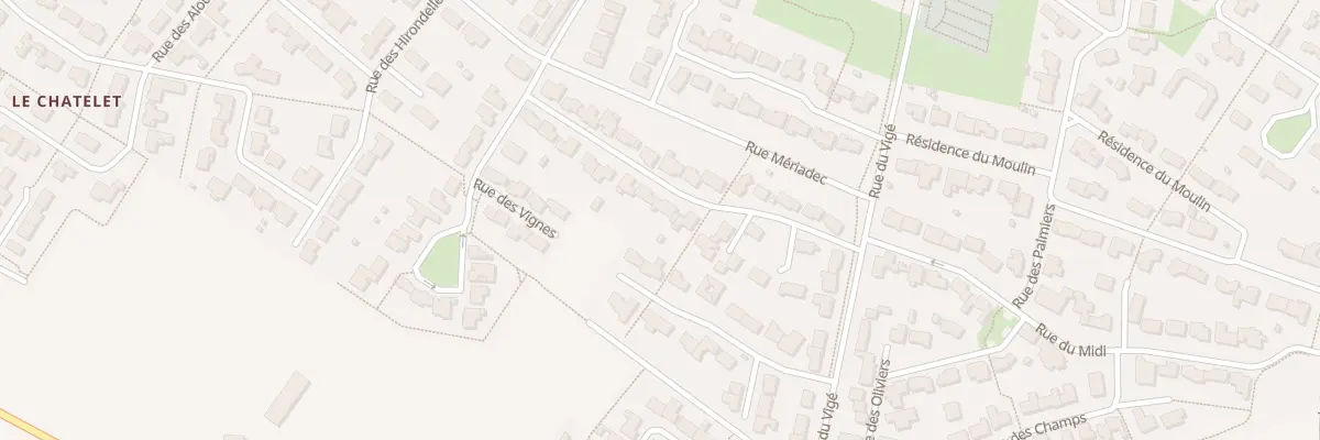 Plan du 20 Rue du Clos de la Dame En Bleu à Soubise