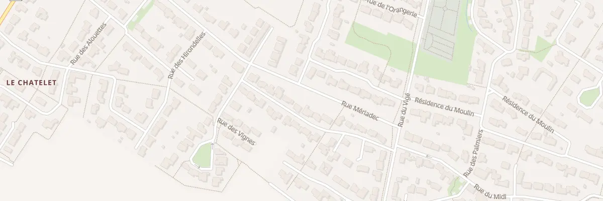 Plan du 17 Rue du Clos de la Dame En Bleu à Soubise