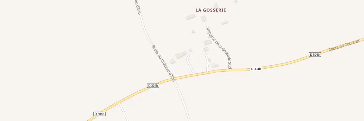 Plan du 904 Rte de Courson à Landelles-et-Coupigny