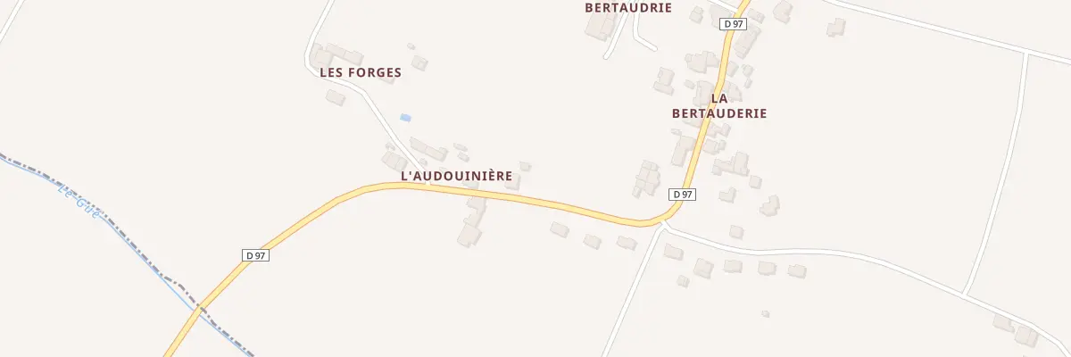 Plan du 20 L’Audouinière à Rochetrejoux