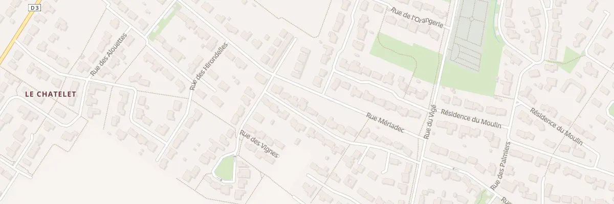 Plan du 21 Rue du Clos de la Dame En Bleu à Soubise