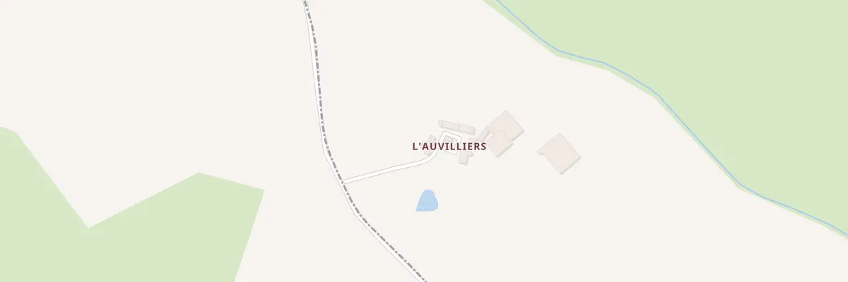 Plan du 1 L’Auvilier à Chanverrie