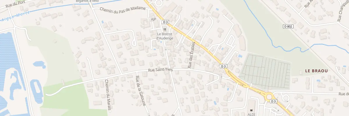 Plan du 5 Rue de Comprian à Audenge