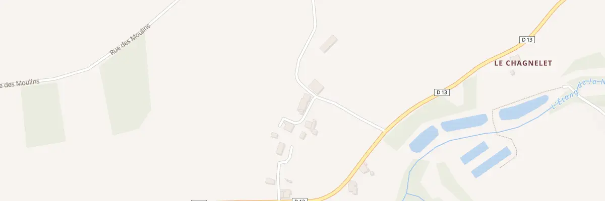 Plan du 5048 La Poirinière à Rochetrejoux