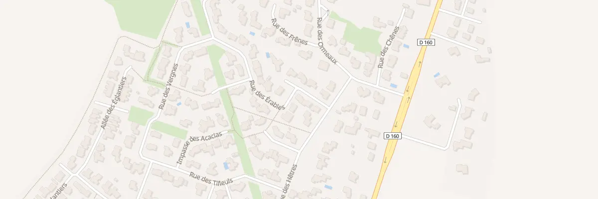 Plan du 5 Rue des Érables aux Herbiers