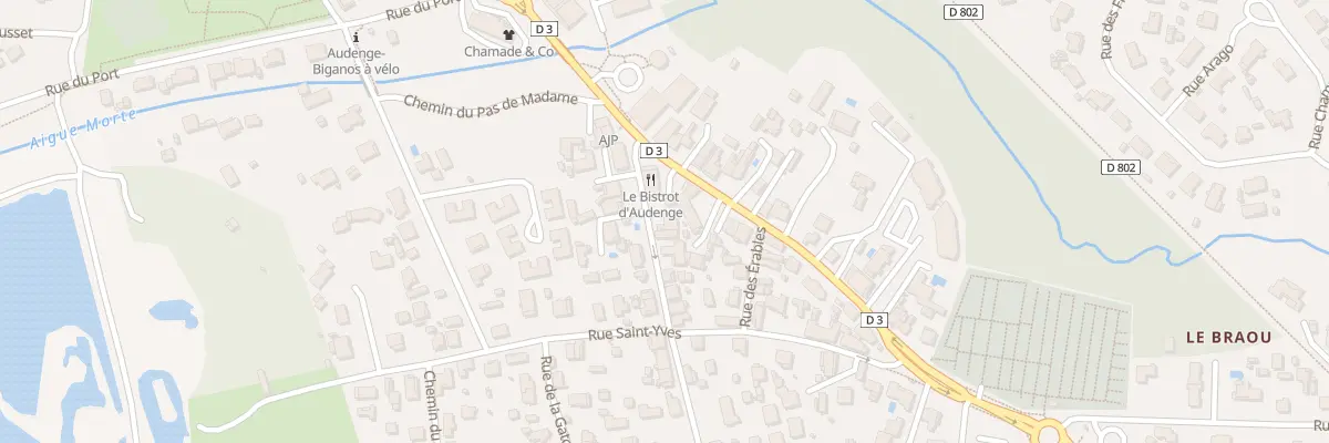 Plan du 1 Rue de Comprian à Audenge