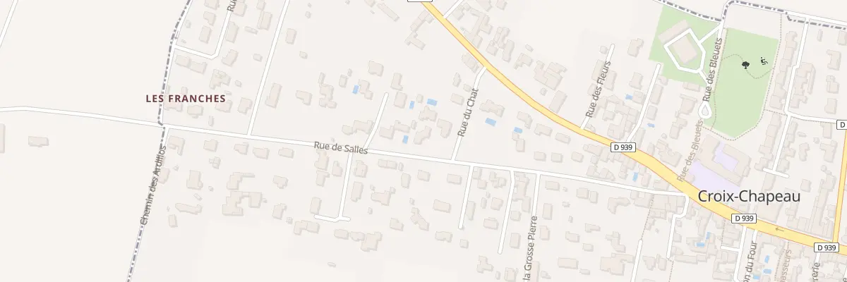 Plan du 14B Rue de Salles à Croix-Chapeau