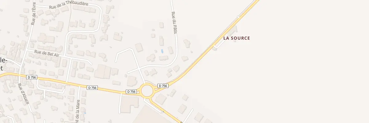 Plan du 5 Rue du Patis (Chapelle Genet) à Beaupréau-en-Mauges