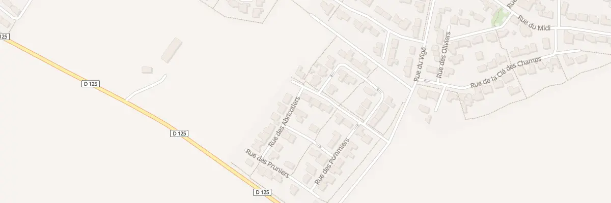 Plan du 13 Rue des Mirabelles à Soubise