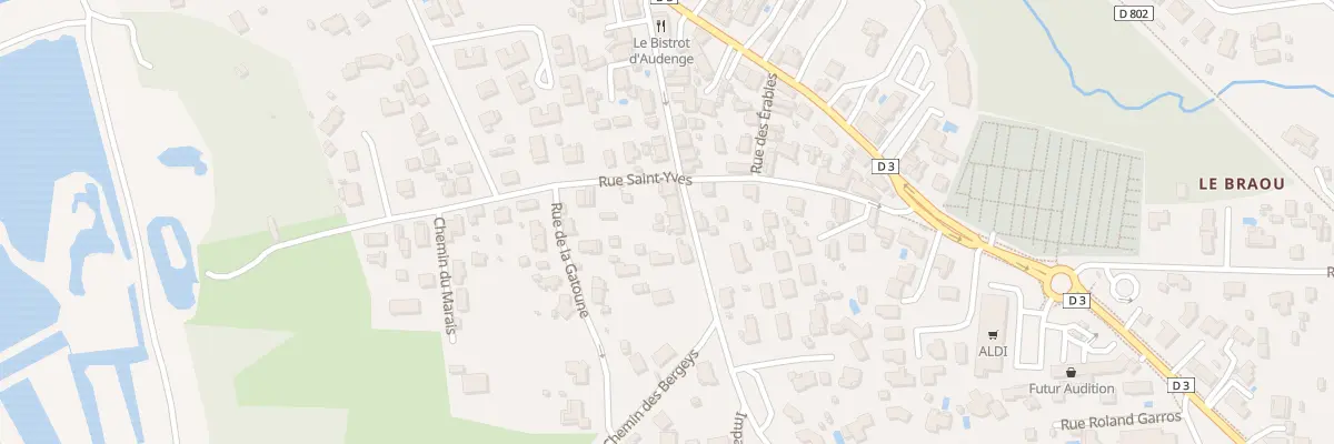 Plan du 18 Rue de Comprian à Audenge