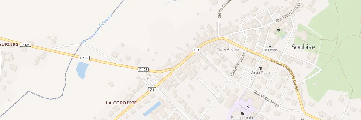 Plan du 95 Rue Henri Drouet à Soubise