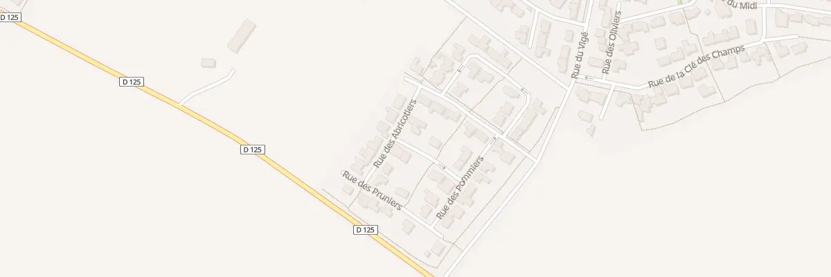 Plan du 4 Rue des Abricotiers à Soubise
