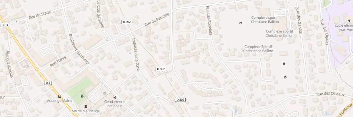Plan du 18 Rue des Ajoncs à Audenge