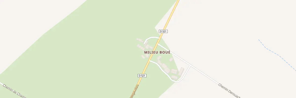 Plan du 3235 Rte de Mégaudais à Saint-Pierre-des-Landes
