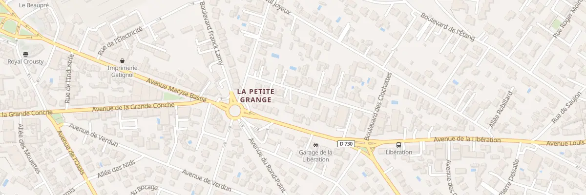 Plan du 11 Rue Léonce Laval à Royan