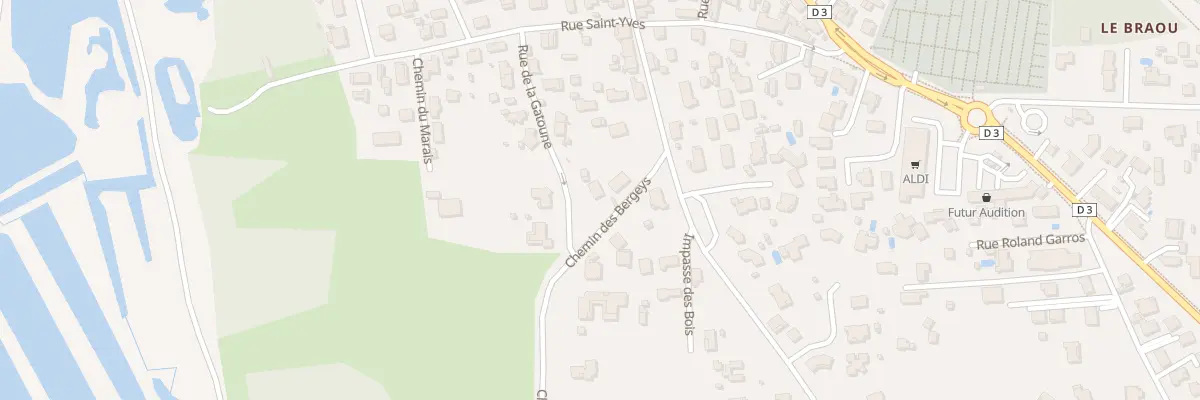 Plan du 24T Rue de Comprian à Audenge