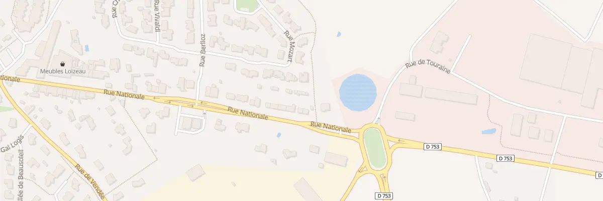 Plan du 4 Rue Nationale à La Romagne