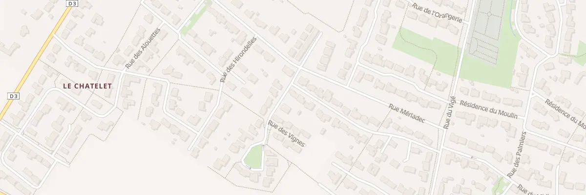Plan du 34 Rue du Clos de la Dame En Bleu à Soubise