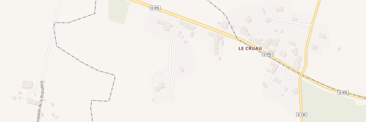 Plan du 5117 Le Cruau - St-Symphorien à Buais-Les-Monts