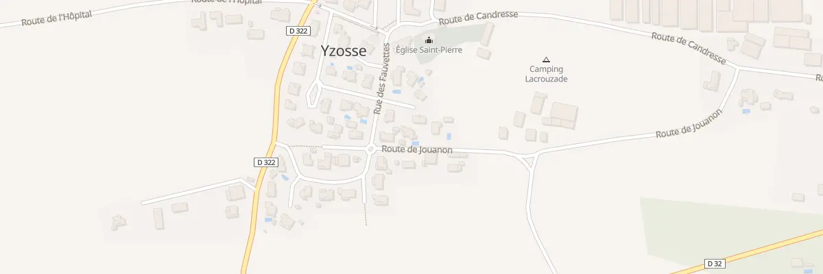 Plan du 2 Imp des Rouges Gorges à Yzosse