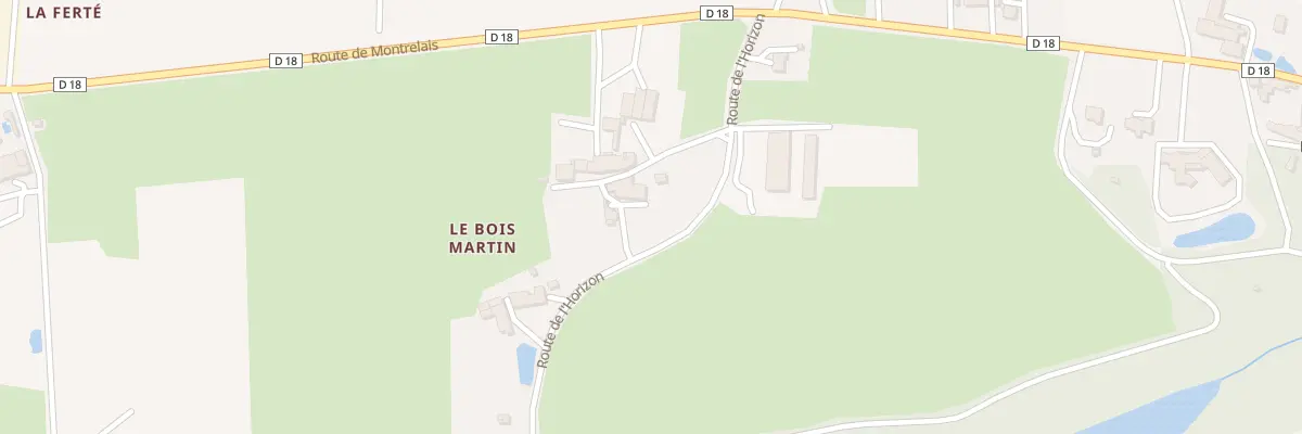Plan du 5850 Le Bois Martin Varades à Loireauxence