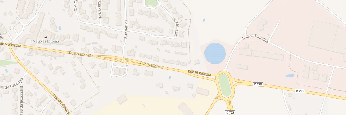 Plan du 8 Rue Nationale à La Romagne