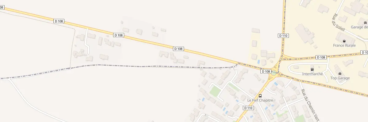 Plan du 2B Croix Fort à Clavette