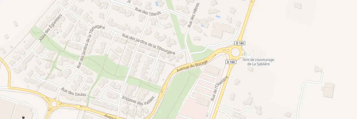 Plan du 62 Rue des Jardins de la Tibourge aux Herbiers